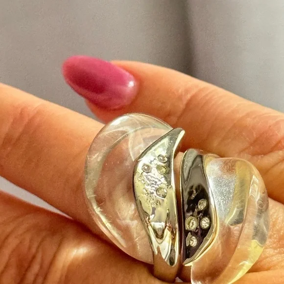 Alexis Bittar Silver and Gold Ring - Picture 8 of 8